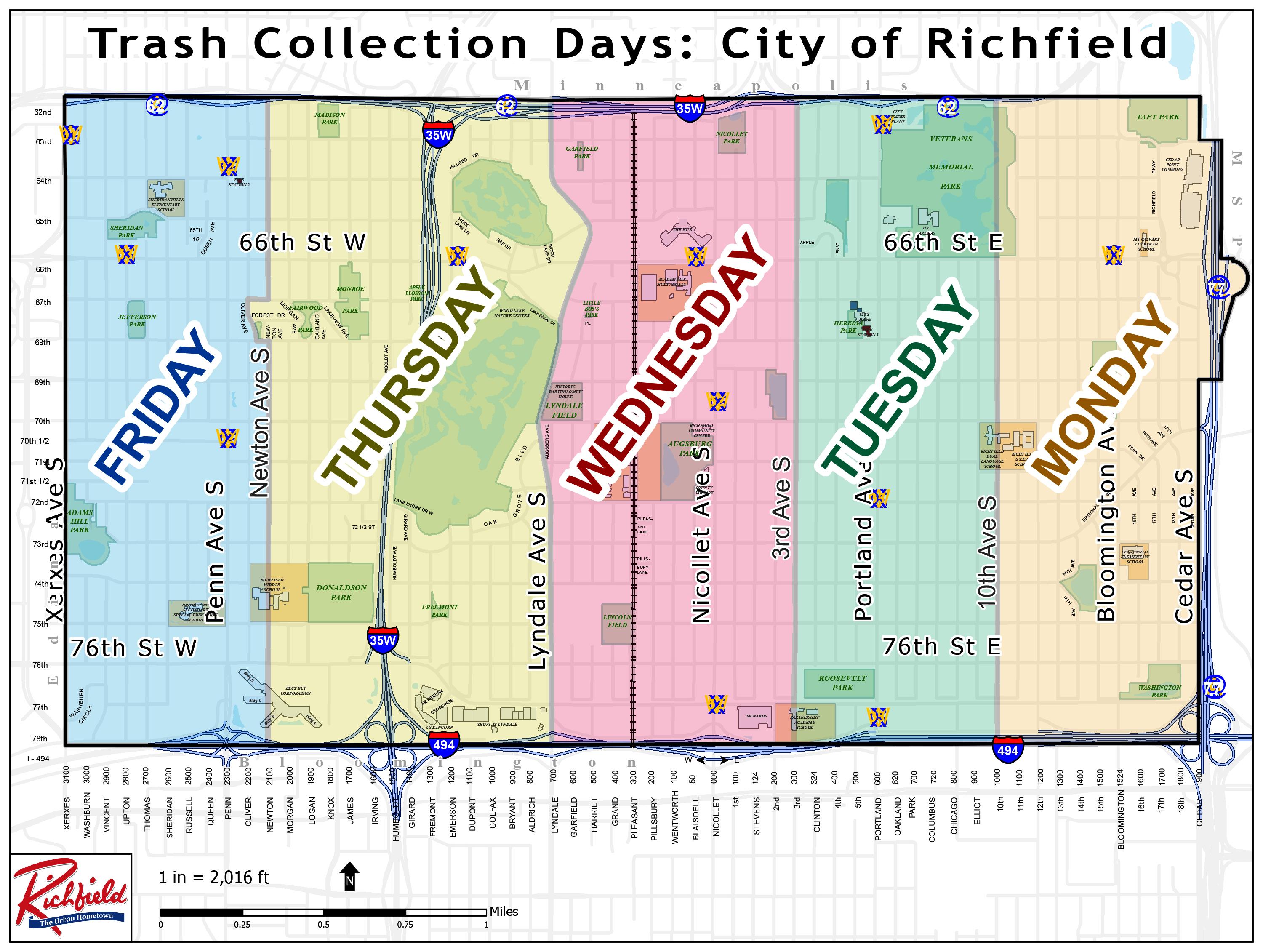 Trash Collection Days - NEW